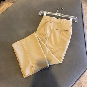 Under Armour khaki golf pant